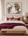 Autumn Beauty original artwork in a oak float frame — bedroom | Nicola Bird