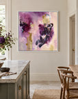 Connection original artwork in a premium white float frame — kitchen | Nicola Bird