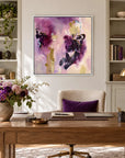 Connection original artwork in a premium white float frame — office | Nicola Bird