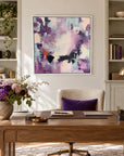 Curiosity original artwork in a premium white float frame — office | Nicola Bird