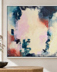 Inclusion original artwork in a premium white float frame — cropped hero | Nicola Bird