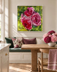 Physis original artwork in a white float frame — kitchen | Nicola Bird