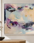 Reciprocity original artwork in a premium white float frame — cropped hero | Nicola Bird