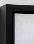 Black float-frame detail