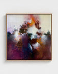Sunrise Ruby framed canvas print detail