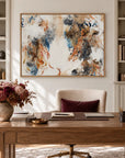 Autumn Beauty original artwork in a oak float frame — office | Nicola Bird