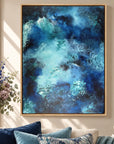 Durga original artwork in a oak float frame — cropped hero | Nicola Bird