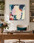 Inclusion original artwork in a premium white float frame — office | Nicola Bird