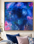 Nyx framed canvas print — tight hero