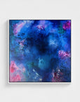 White float-frame option for Nyx framed canvas print