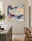 Reciprocity original artwork in a premium white float frame — kitchen | Nicola Bird