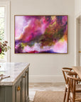 The Gift original artwork in a oak float frame — kitchen | Nicola Bird